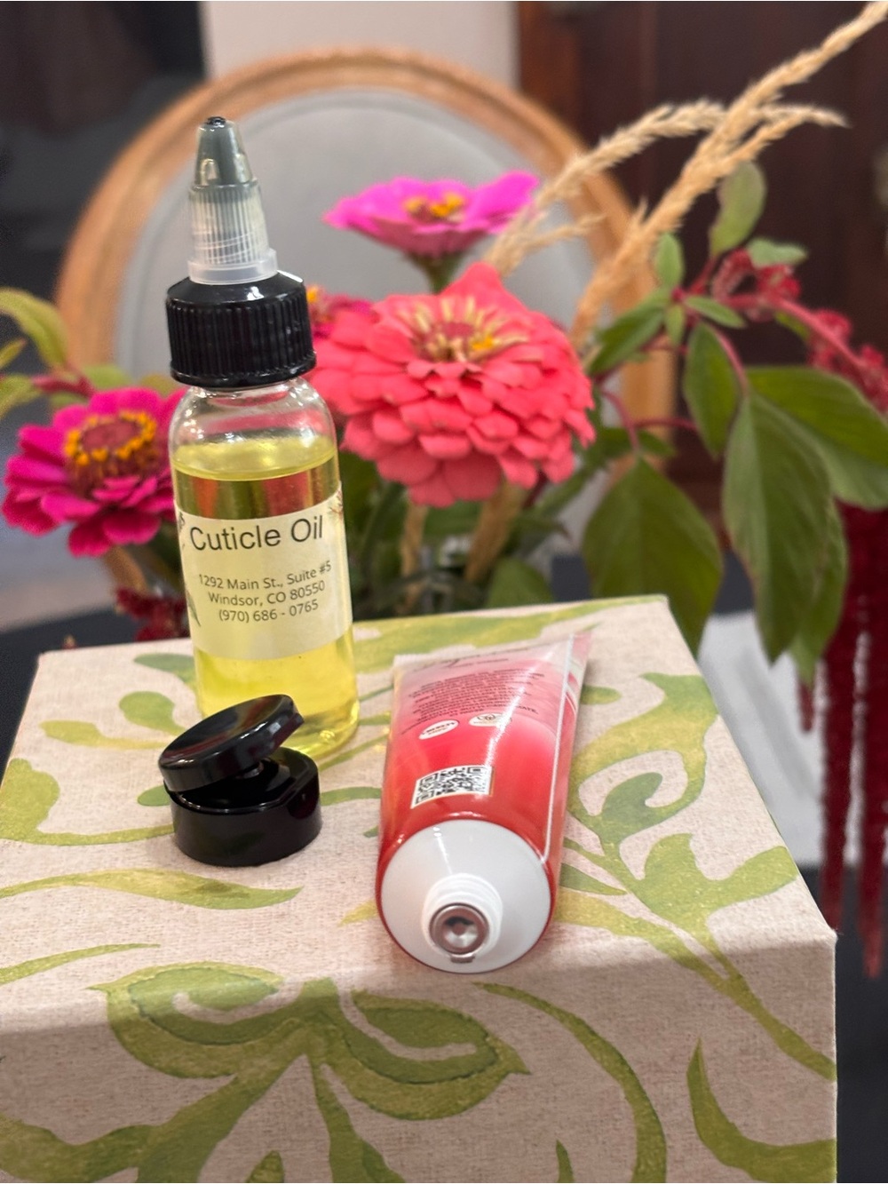 Pomegranate & Dragon Fruit Body Cream with Cuticle Oil - Pink & Yellow Duo - Picture 12 of 13